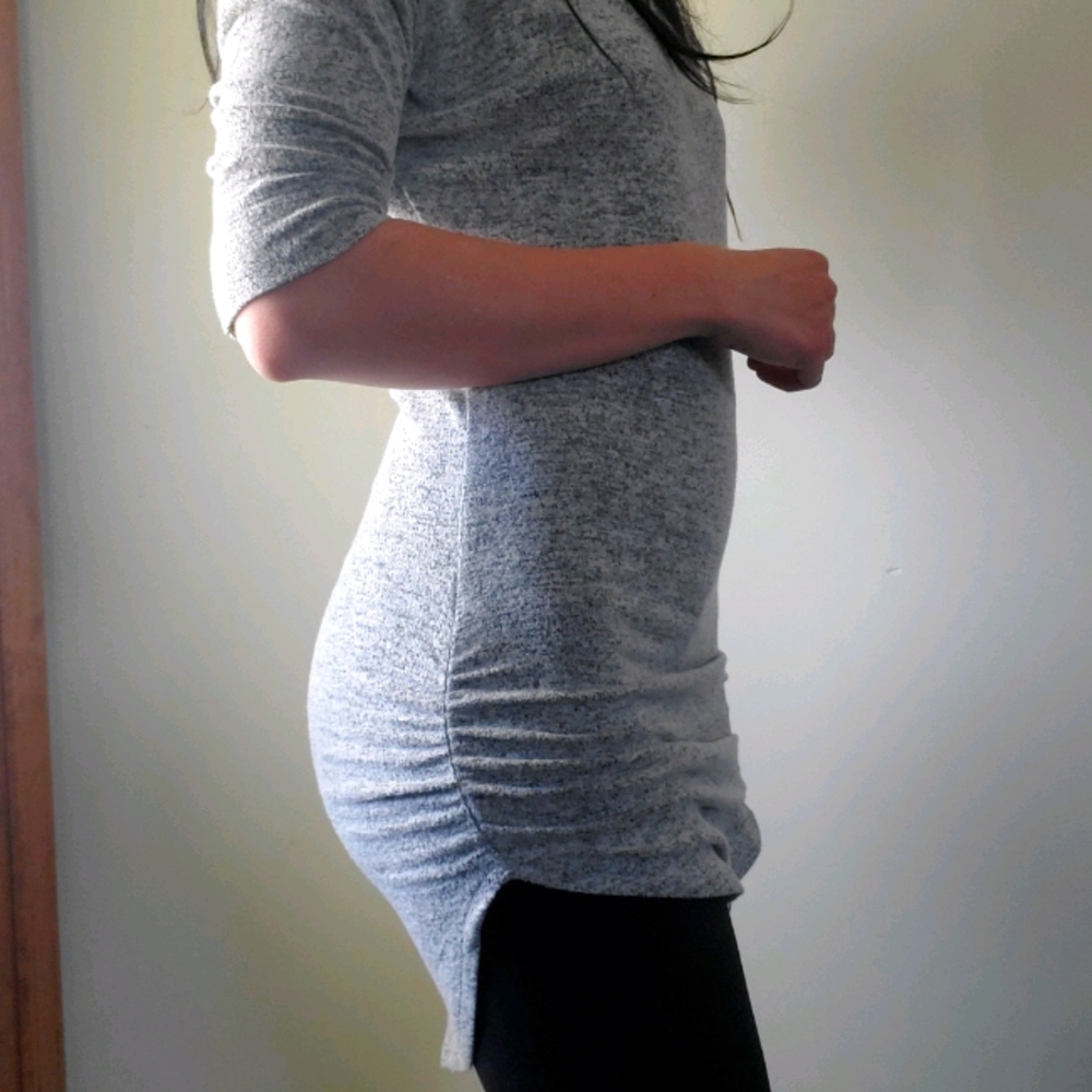 Express grat sweater dress size xs